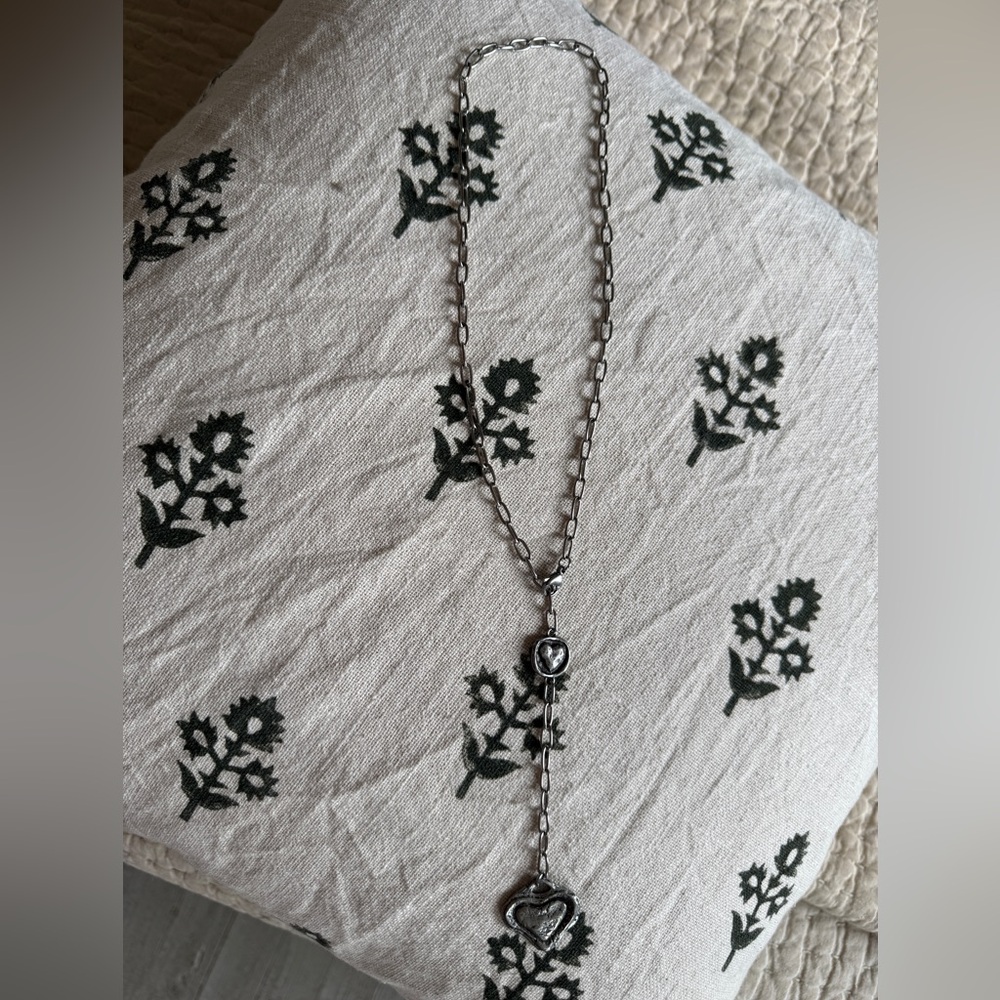 Heart Silver Chain Adjustable Necklace